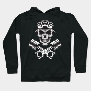 Skull Head Rider Hoodie